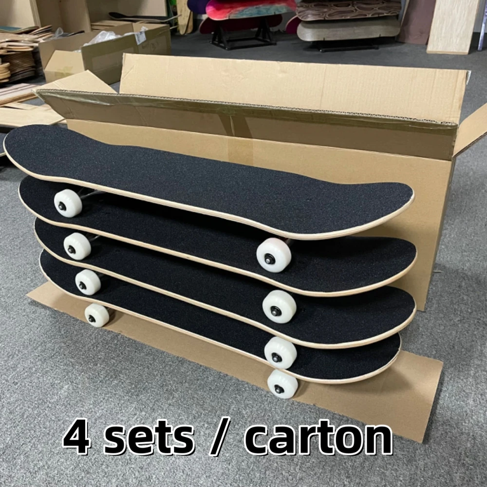 8.25 inch pro quality 7ply Canadian maple custom graphic complete skateboard for kids