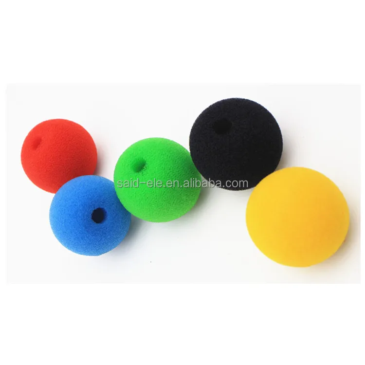 Wired lapel microphone foam windshields wireless lavalier microphone cover conference mic windscreens for Rode mic