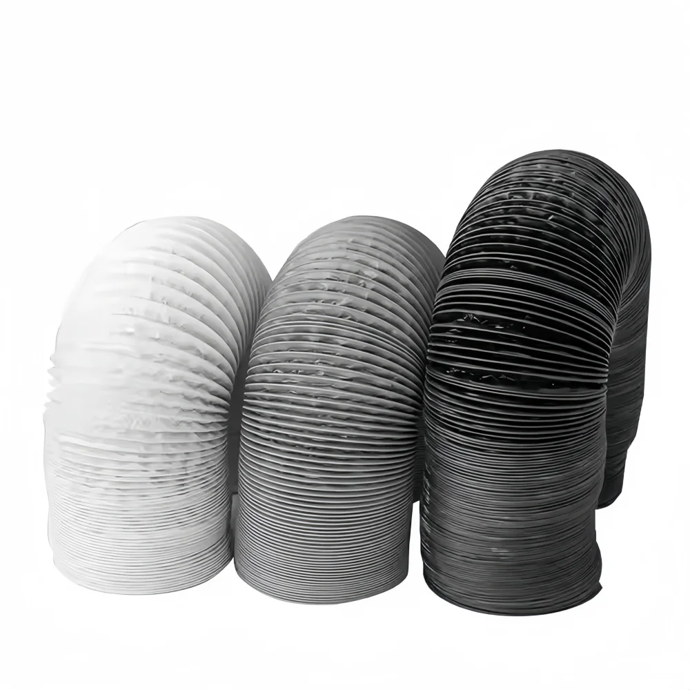 Factory Price 4-Inch*4M Air Distribution Systetem Flexible Hvac Air Duct Customizable Ventilation Flexible Duct
