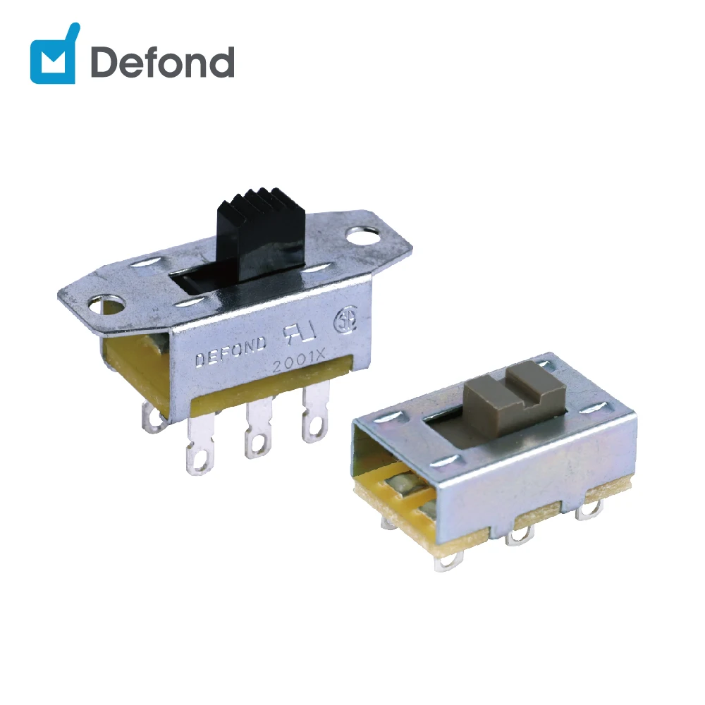 Long Lifespan Snap-Action Switch Defond DSB Series Slide Switch for gas stove