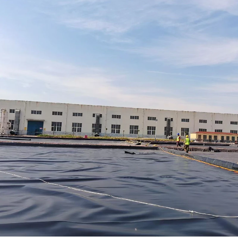 1.5mm 2mm Landfill Geomembrane LDPE LLDPE PVC EPDM 1mm Dam Fish Farm Pond Liner HDPE GM13 Standard