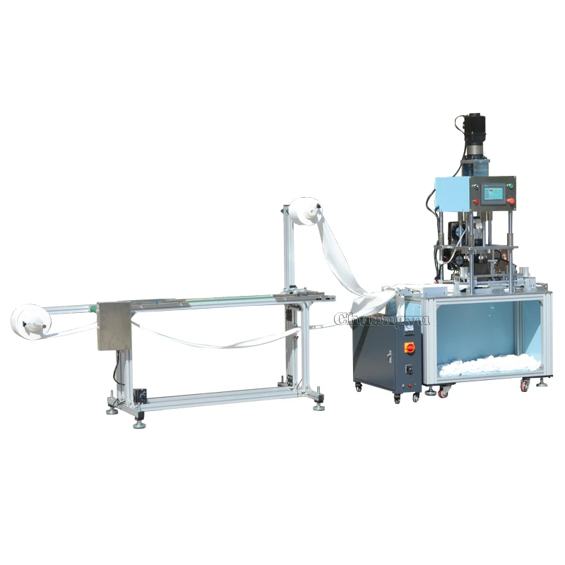 Automatic Makeup Powder Puffs Making Machine For Sale