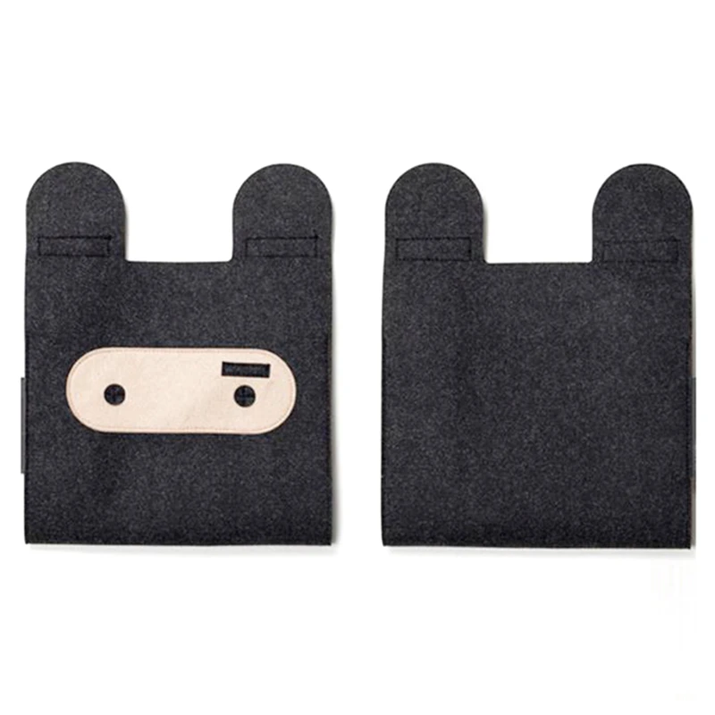 Wholesale Price Felt Facial Paper Holder Tissue Box Cover for Bathroom Vanity Countertop Bedroom Dresser Night Stand Desk