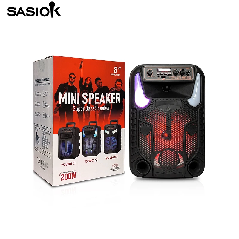 Made in China 2023 soundbar with subwoofer wireless megaphone transparent speaker Strong practicality