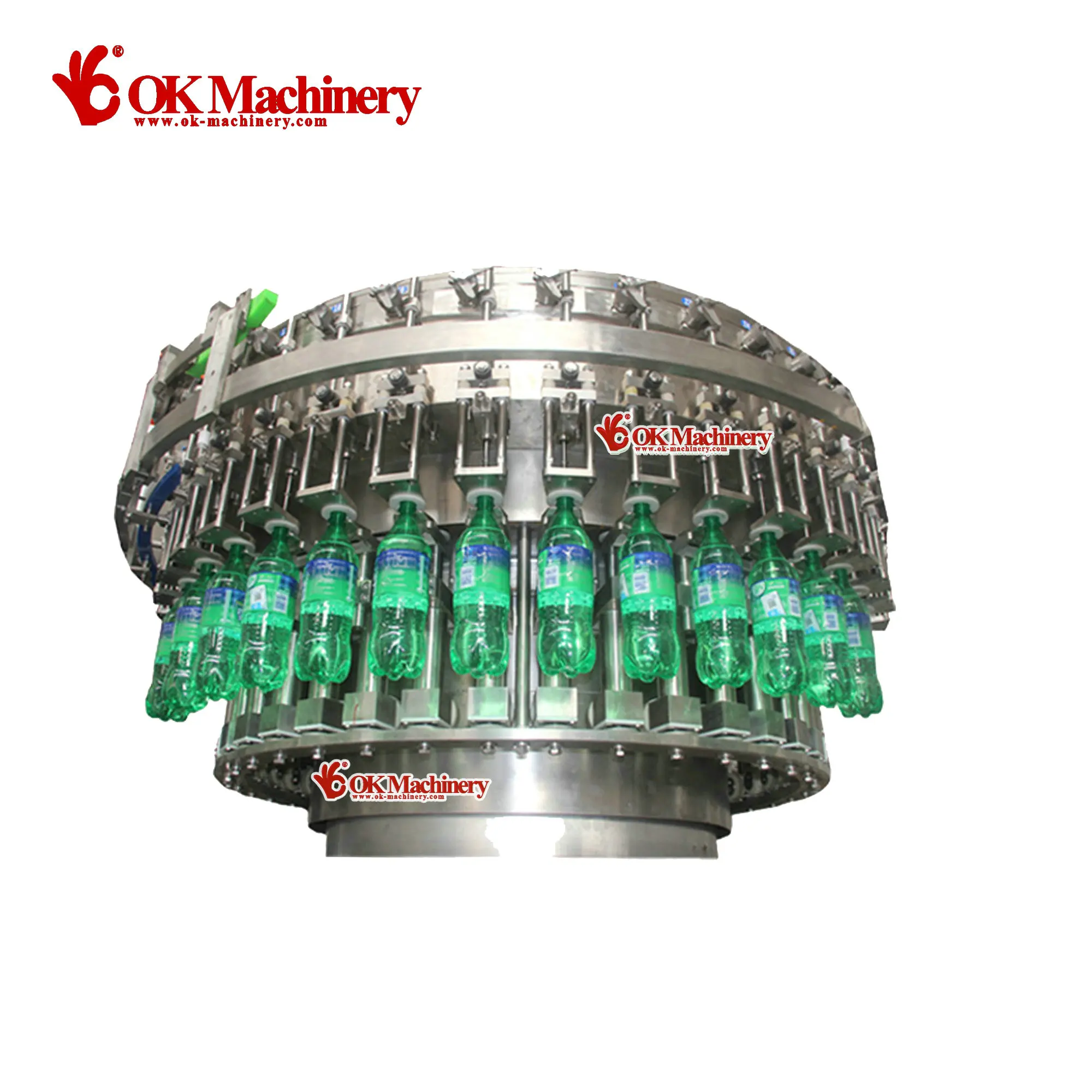 Turnkey Project Carbonated Beverage Bottling Plant For Cola / Sprite / Fanta