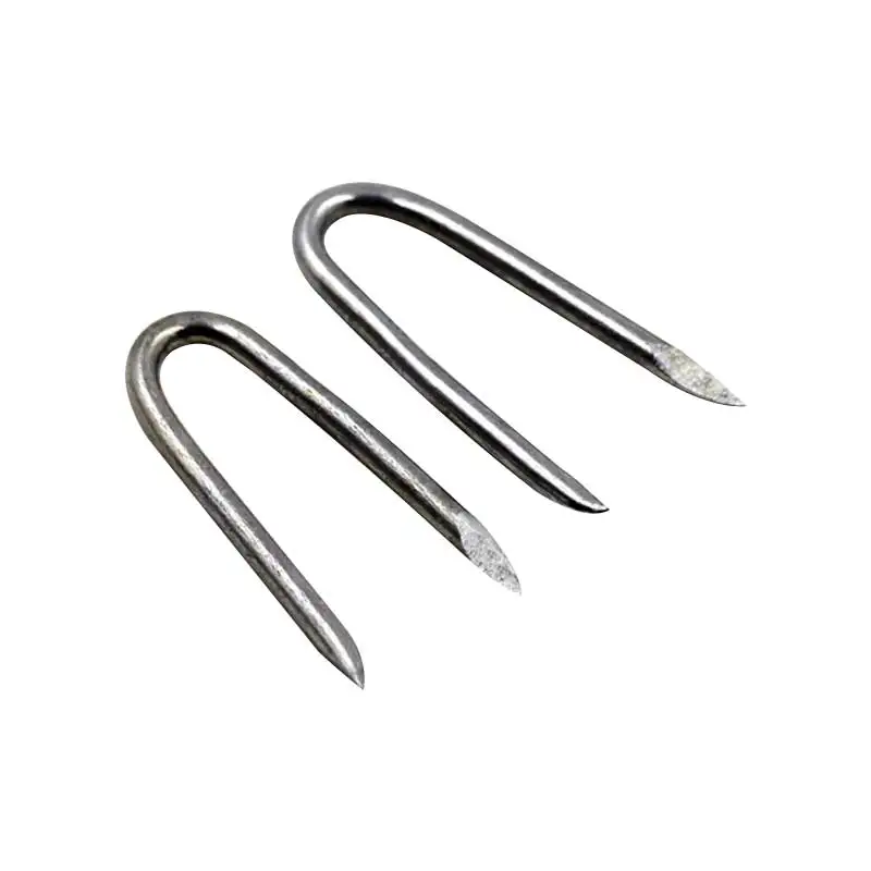 Good Price Hot Dip Galvanized U Nails U Shaped Staples for Secure Mesh Fencing