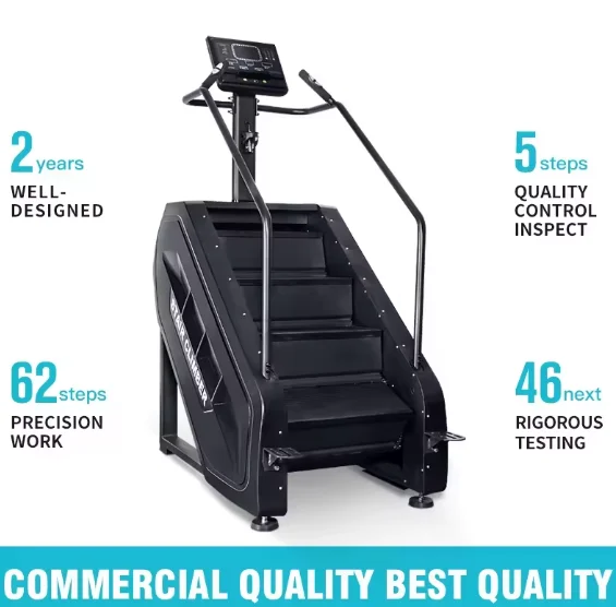 Hot Sale Commercial Device Gym Equipment  Sports Stepper Climbing Training Stair Master Electric Ladder Stair Climber Machine