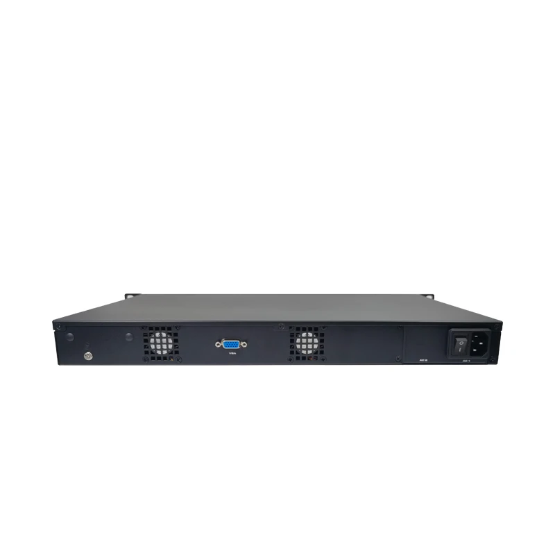 WLANiPC Quad Core J4125 Router PC 4 LAN 2.5G 1U Rack chassis firewall appliance home server network security support AES NI