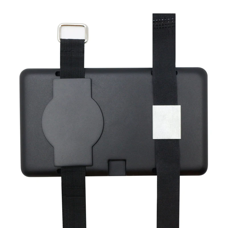 adjustable 3 color lights touch dimmable car visor vanity mirror led makeup car visor mirror with light