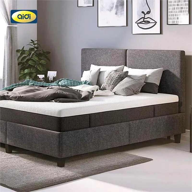 AIDI 6Inch/8Inch/10Inch Medium Firm Sleep Queen Matress King Size Memory Foam Pocket Spring Mattress In A Box