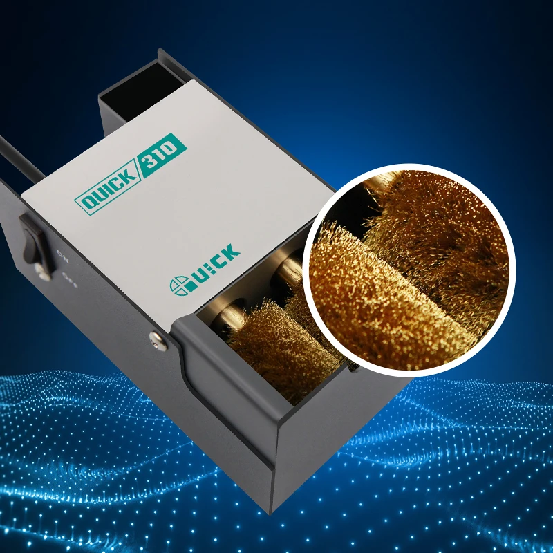 Automatic laser cleaner for iron Quick 310 brass iron cleaning device for soldering