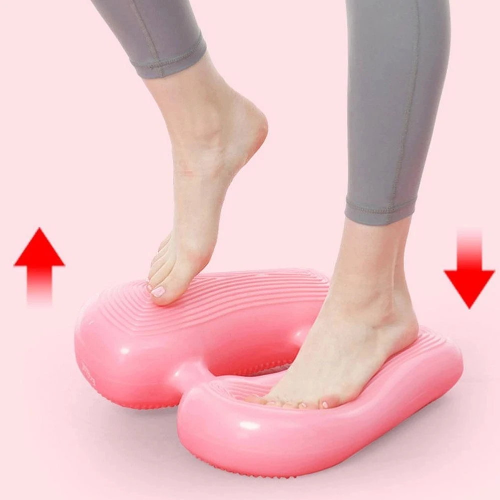 Office Home Slimming Aerobic Exercise Balance Training Foot Massage PVC Inflatable Stepper