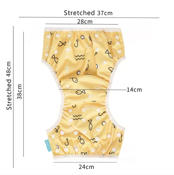 Водонепроницаемый подгузник для плавания