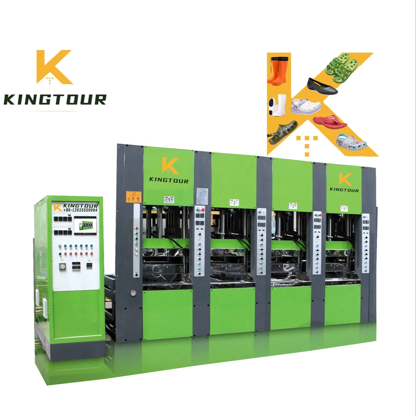 EVA injection molding sandal machine