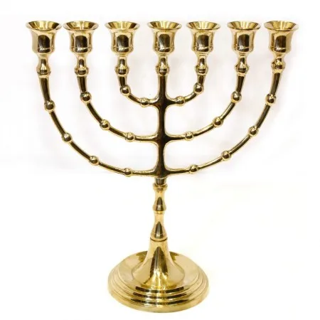 7 Arms Brass Candelabra Multiple Arms Colorful Candle Holder Candlestick For Wedding Birthday Decoration Available in Brass
