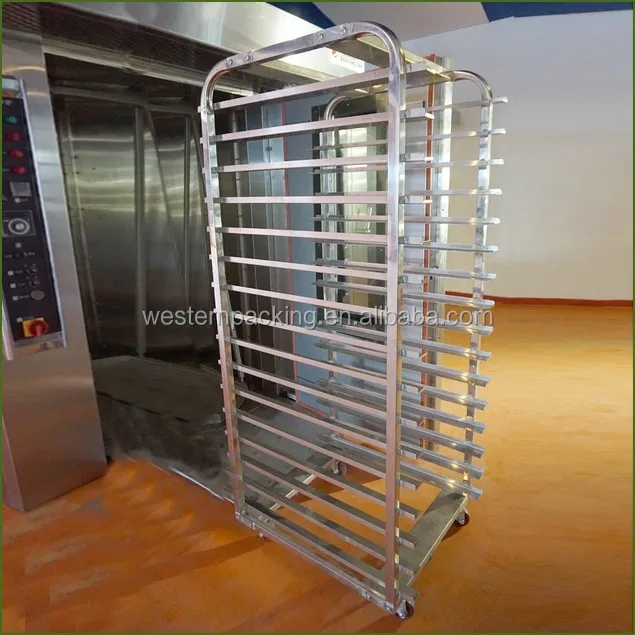 Bakery Rotary Oven, rotating bakery ovens, 64 trays Diesel Rotary Oven