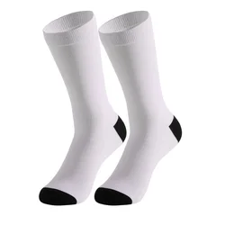 Custom Logo Sublimation 3D Printed Blank Socks Digital Printing Design Your Own Socks