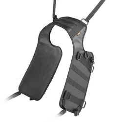 Motorcycle universal saddle base tail luggage system