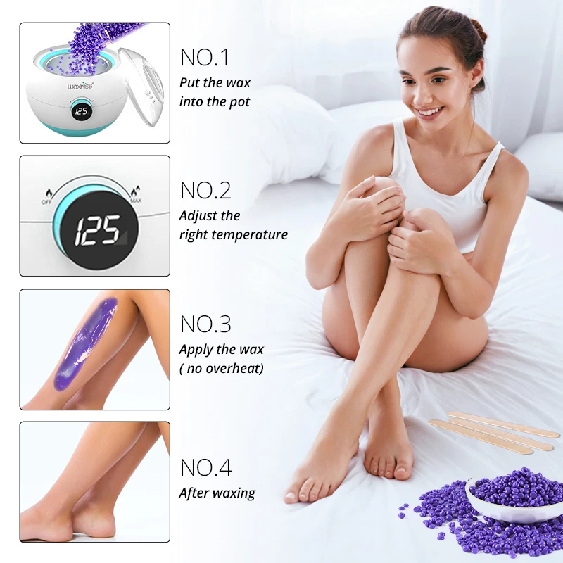 Hot Selling Wax Warmer Professional 500ml Electric Wax Heater Body Hair Removal Home Spa Waxing Products