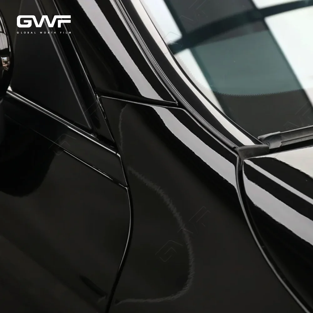 USA Nano 3 Layers Car Invisible PPF Clear Transparent High Glossy Anti-yellowing Vehicle Vinyl Paint Protection Films Wrap Car