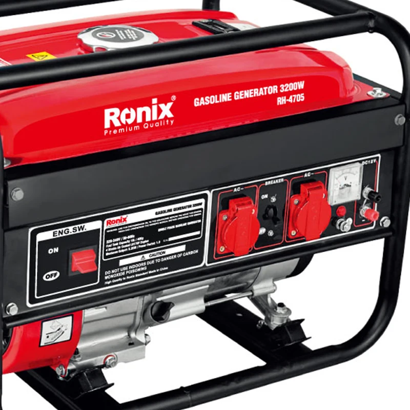 Ronix RH-4705  3000W 15L 4 stroke air cooled Portable electricity  portable silent diesel mini gasoline generator