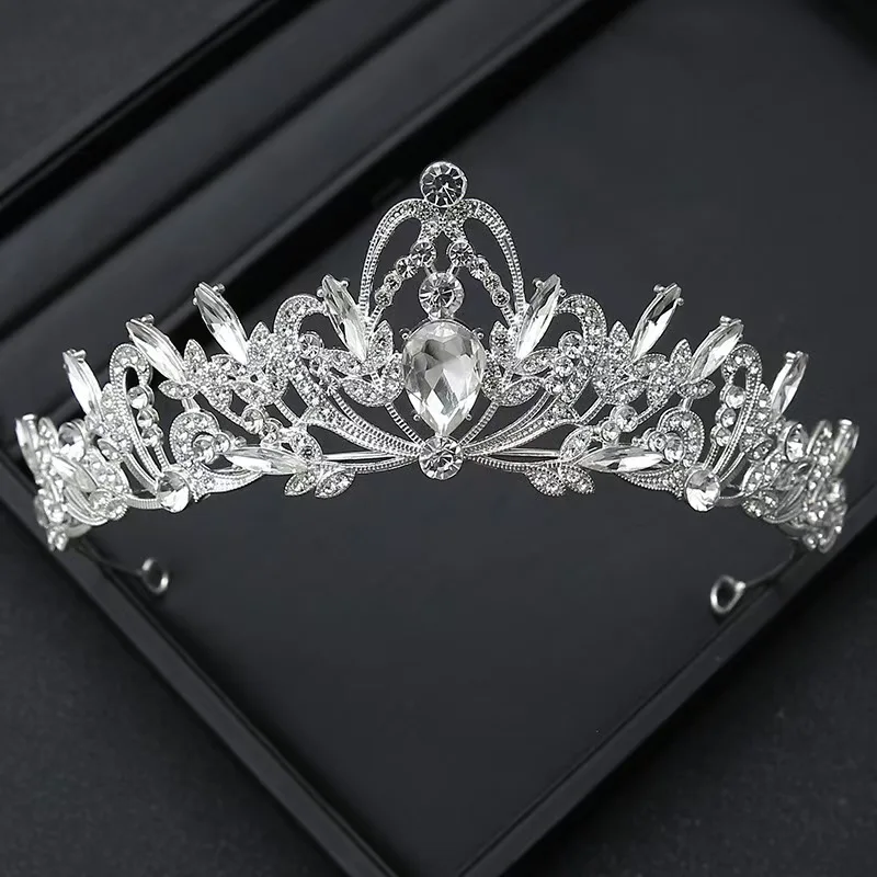 Fashion Crown Bridal Water Diamond Crown Wedding Accessories Hair Accessories for girl