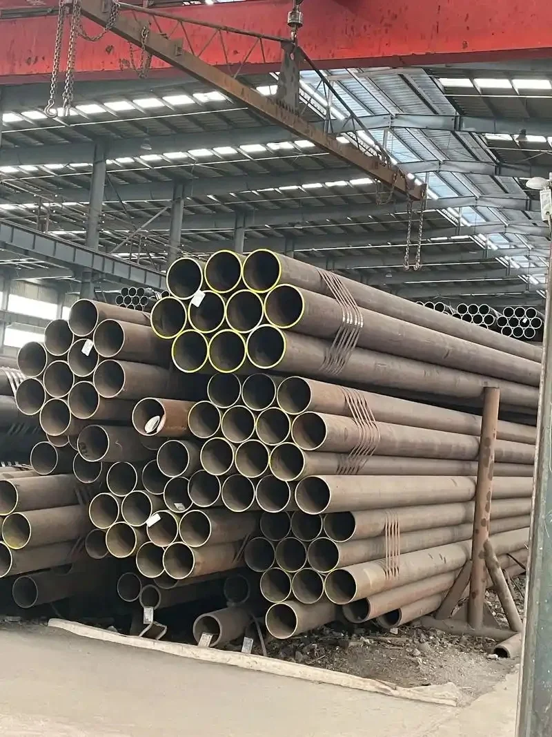 ASTM A53 A106 API 5L X42-X80 oil and gas carbon seamless steel pipe black carbon seamless steel pipe