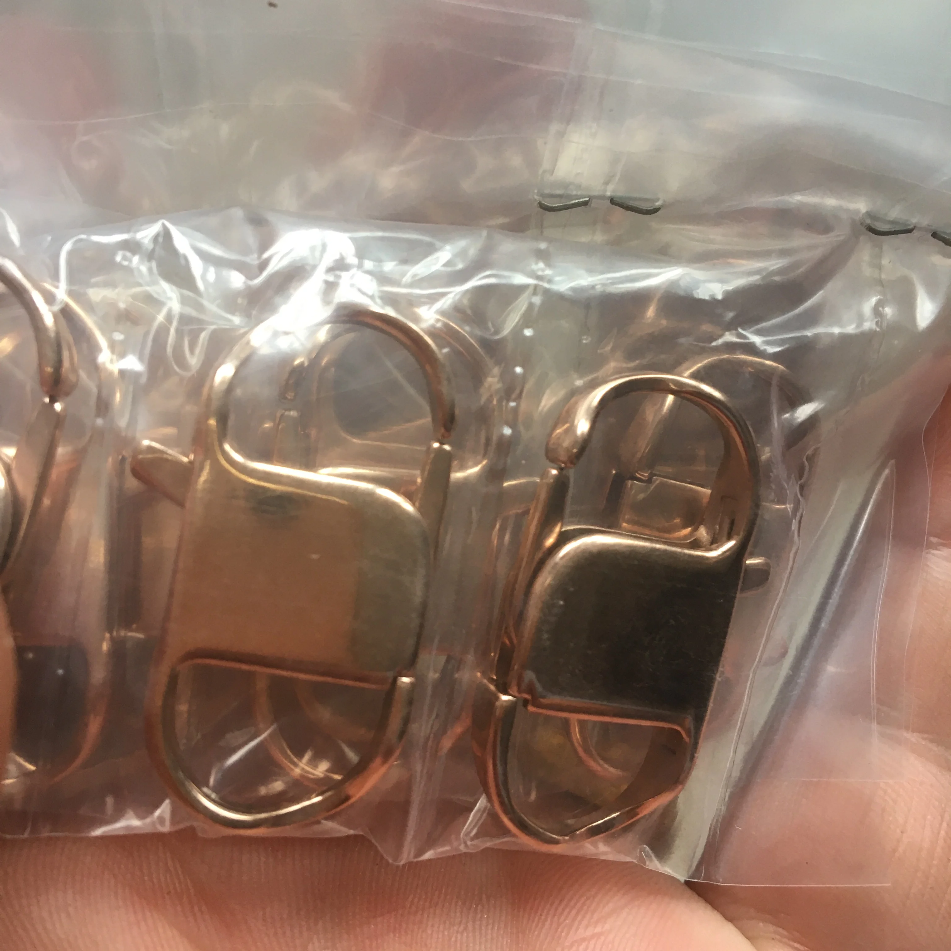 Supply Different Sizes Custom Colors Gold Rose Gold Antique Silver Plated BS Lobster Clasp for Jewelry Accessories