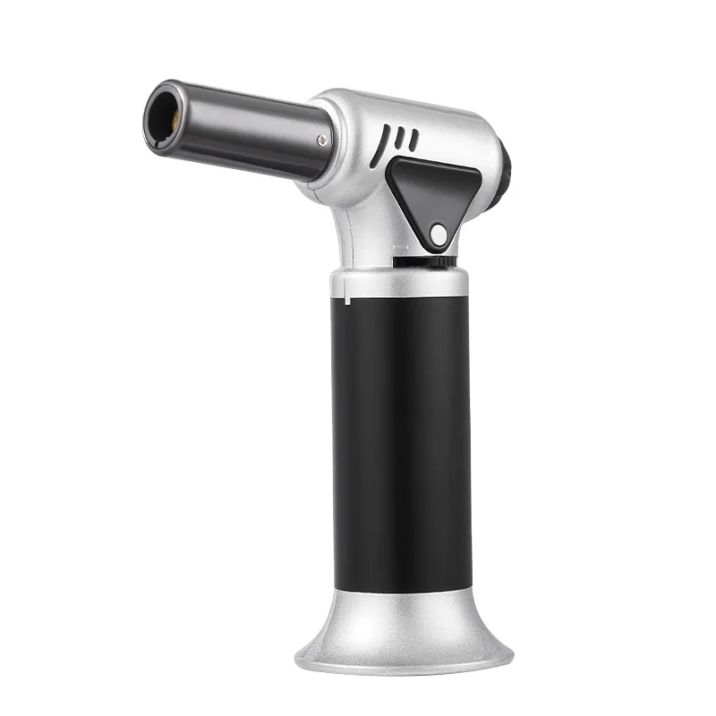Wildcamp Kitchen Culinary Torch Professional Butane Torch Kitchen Blow Lighter Adjustable Flame Use for Baking BBQ