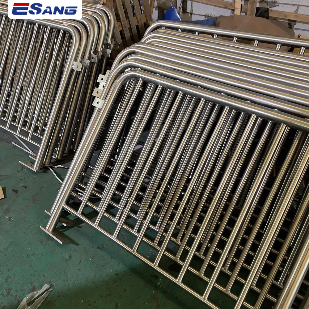 ESANG Stainless Steel Guardrail Safety Fence Customized Security 304 316 Stainless Steel Barrier