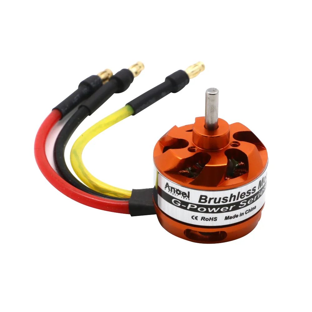 Бесщеточный двигатель D2822 1100KV 1450KV 1800KV 2600KV 2-3S для радиоуправляемого самолета многокоптера бесщеточный мотор с внешним ротором