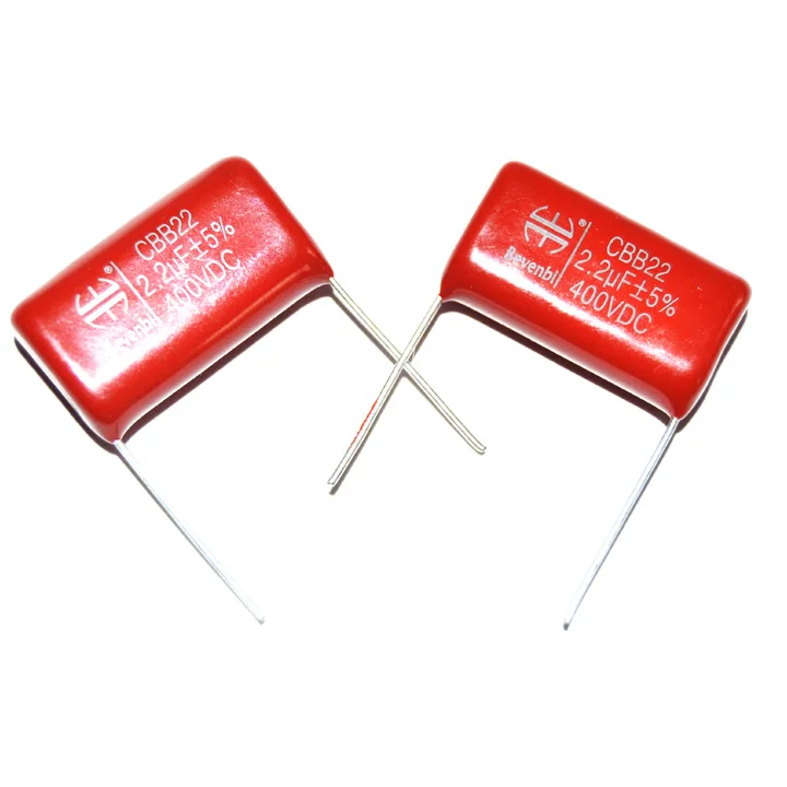Cbb22 250v Capacitor Film Capacitor 250v 205k Cbb Capacitor 0.001~10uf 1.6UR (2S) CBB21(MPP) 100V-630VDC Through Hole Bevenbi