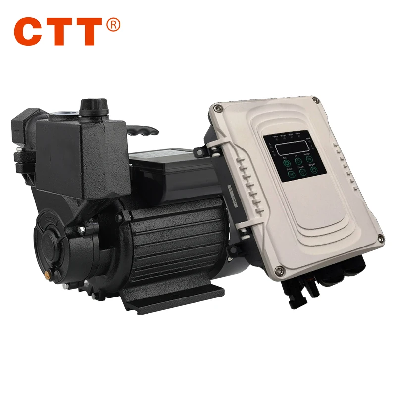 Ирригационный насос на солнечной батарее, насос для поверхностной воды с питанием от солнечной энергии постоянного тока, бустерные насосы для сельского хозяйства