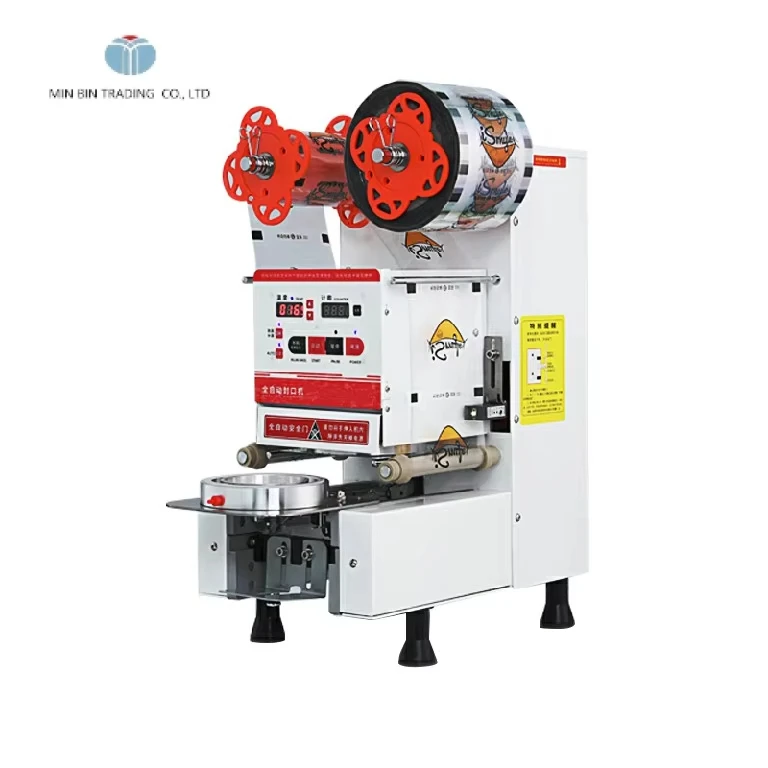 Food Restaurant Commercial Burger Automatic Intelligent Sealing Machine