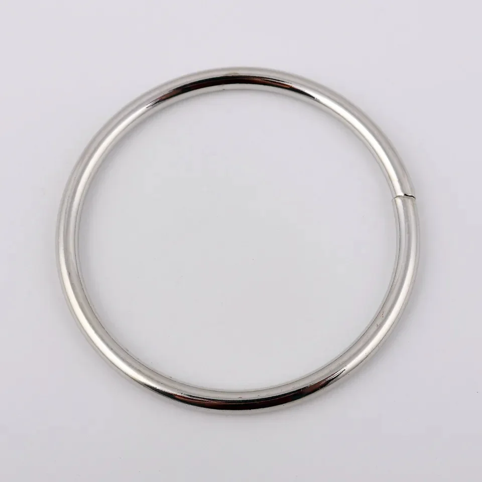 O Shaped Handle Round Bag Big Size Frame Iron O Ring Purse Handles Large DIY Hardware Buckle O Handle