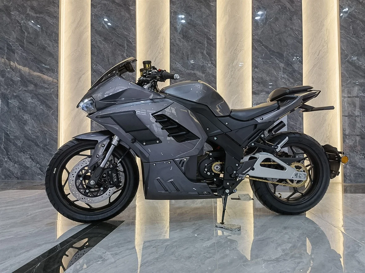 Powerful 10kw Middle Motor HUB Motor 150km/h Electric Motorcycle