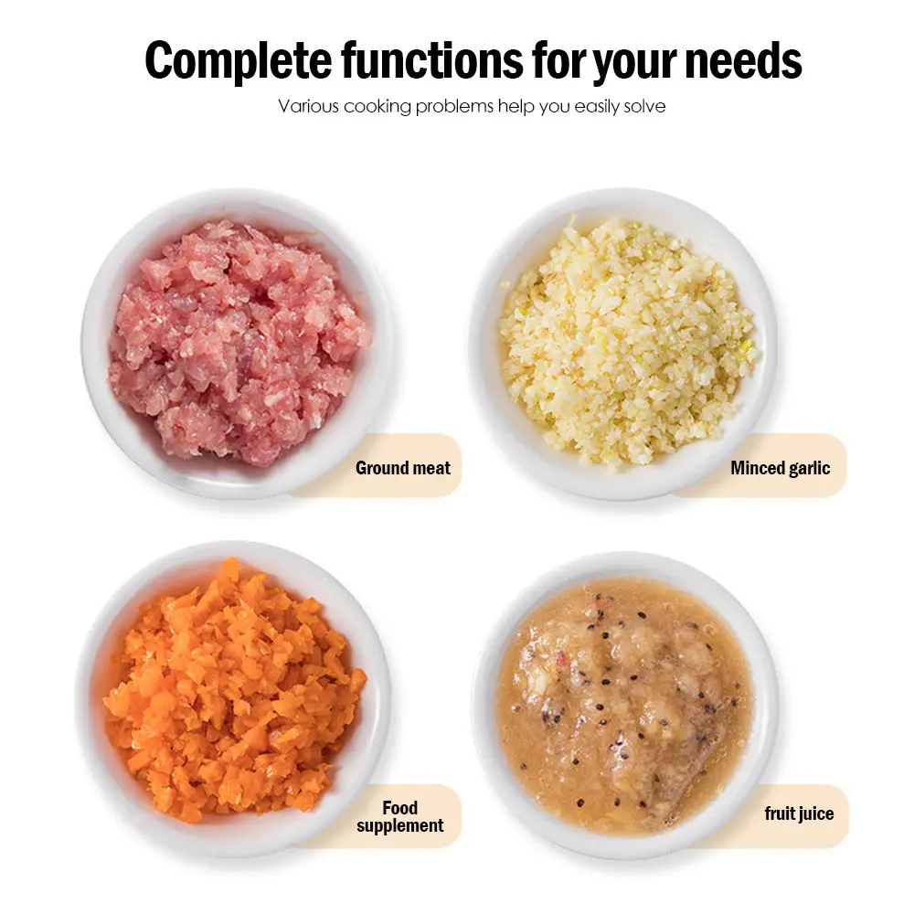 Wholesale household manual garlic puller meat grinder dumpling stuffing mashed garlic pepper onion cooking machine