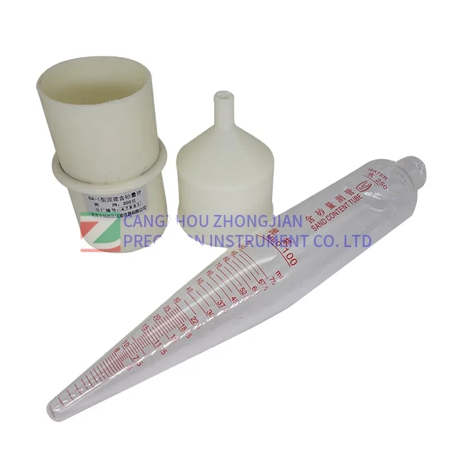 High Quality Sand Content Test Kit For Measuring Slurry Properties Mud Balance Funnel Viscometer Slurry