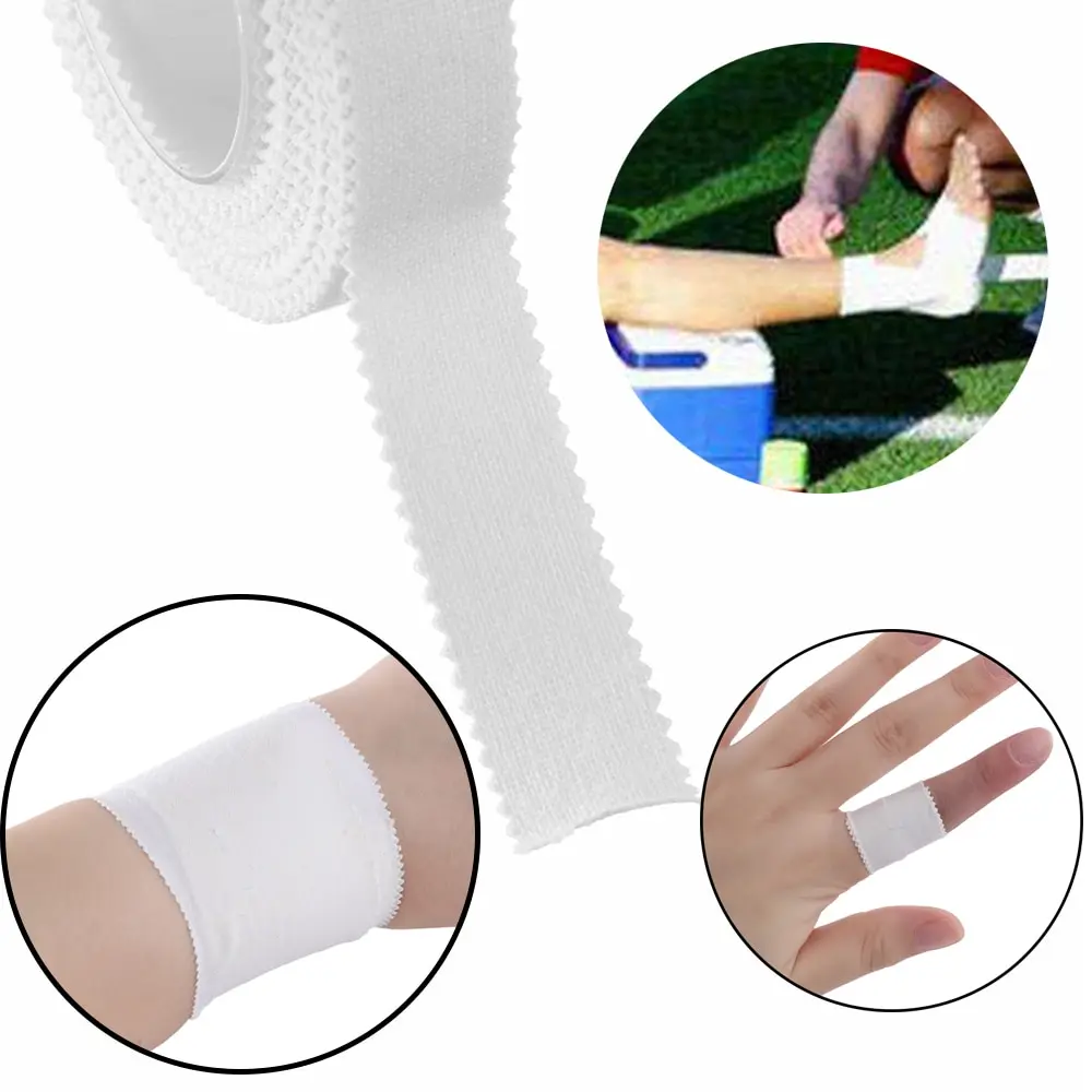 Custom print Strong Rigid Strapping Tape Easy Tear Athletic Sports Tape for Sports Injuries and Support