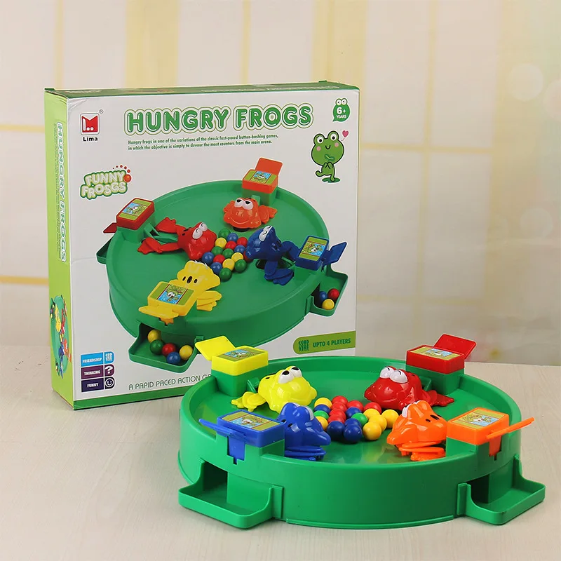 Hot frog eating bean interactive game other educational toys gaming touch children table games set