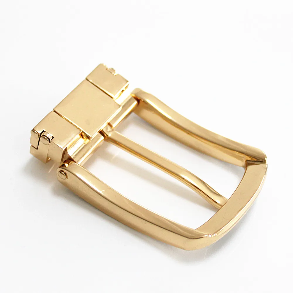 high quality 35mm alloy gold color metal clip pin buckle clamp belt pin buckles