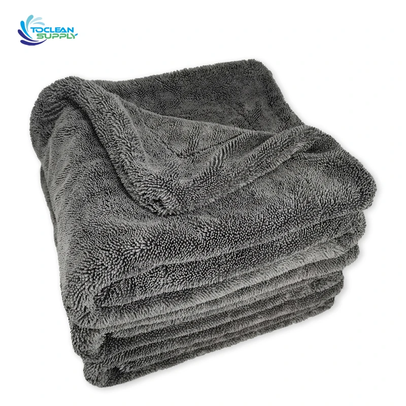 Good quality car dry towel 1600gsm mikrofasertuch auto 1400gsm detailing toxvels brand new car wash wiper towel microfbre towel