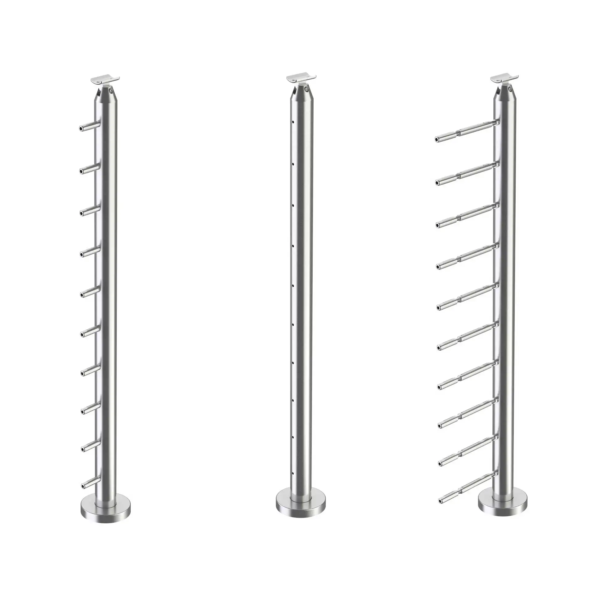 Wholesale exterior decking terrace stainless steel railing balustrades system cable wire railing