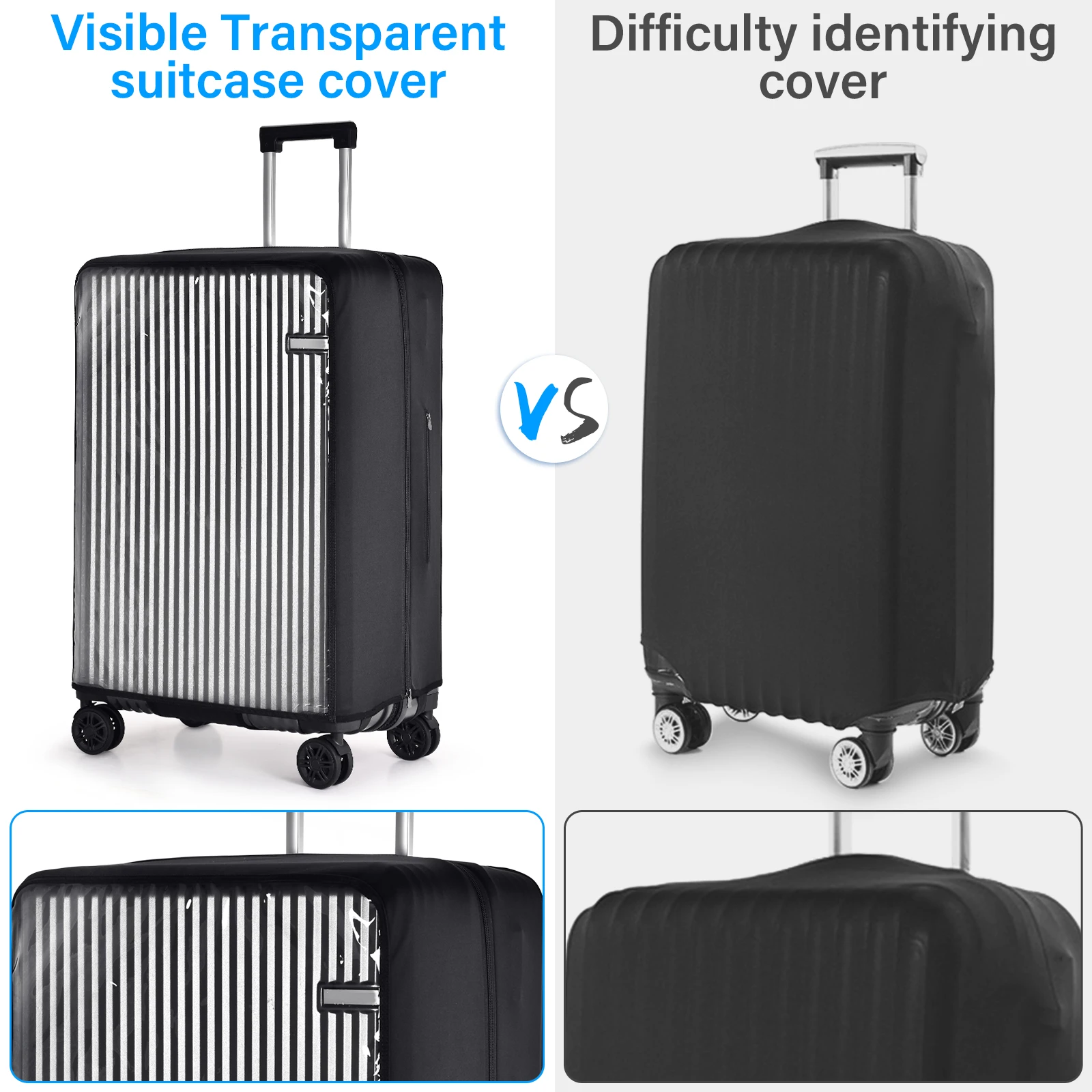 Custom Smoother and less effort Airport carry on suitcase for children Travel luggage Suitable for any road surfaces luggage