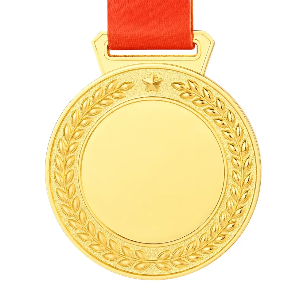 Wholesale 3D Award Medallions Fight Taekwondo Wrestling Sports Medal Competition Blank Gold Silver Bronze Medals With Ribbon