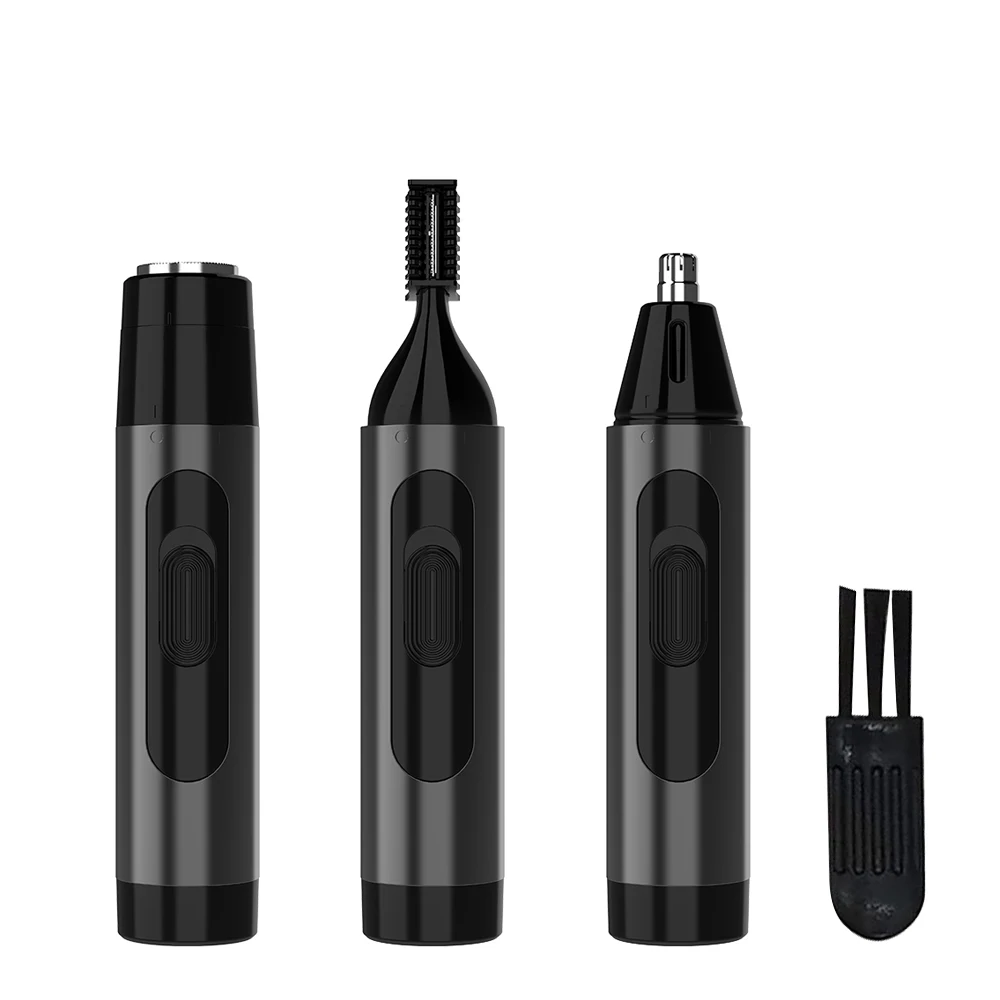 3 in 1 grooming kit nose hair shaver professional mini electric shaver portable face hair trimmer for men