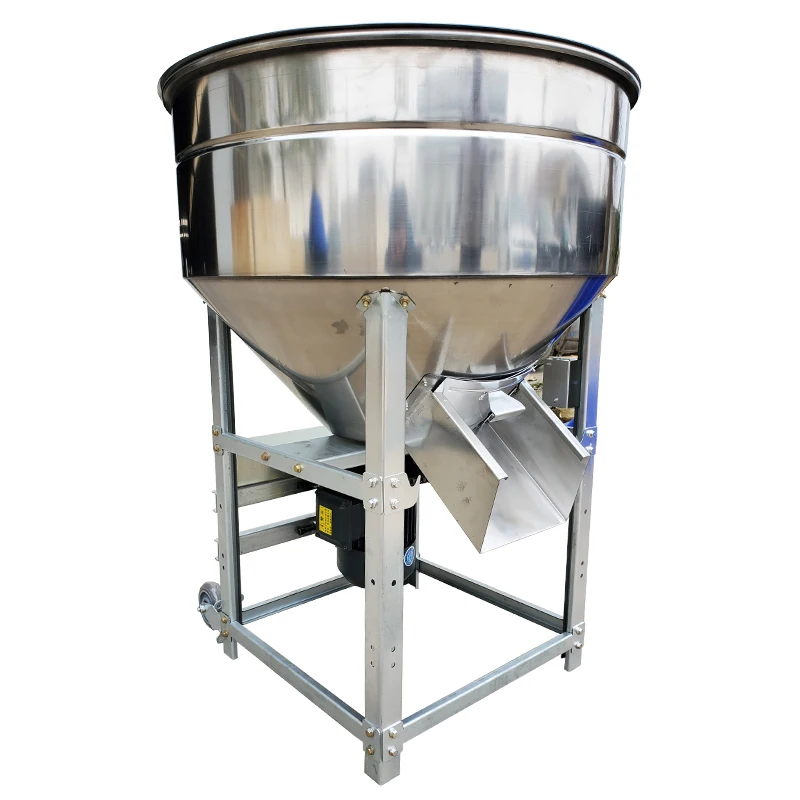 Hot selling stir the medicine stainless steel tomato mixer tank with remo e seeds animal food mixers