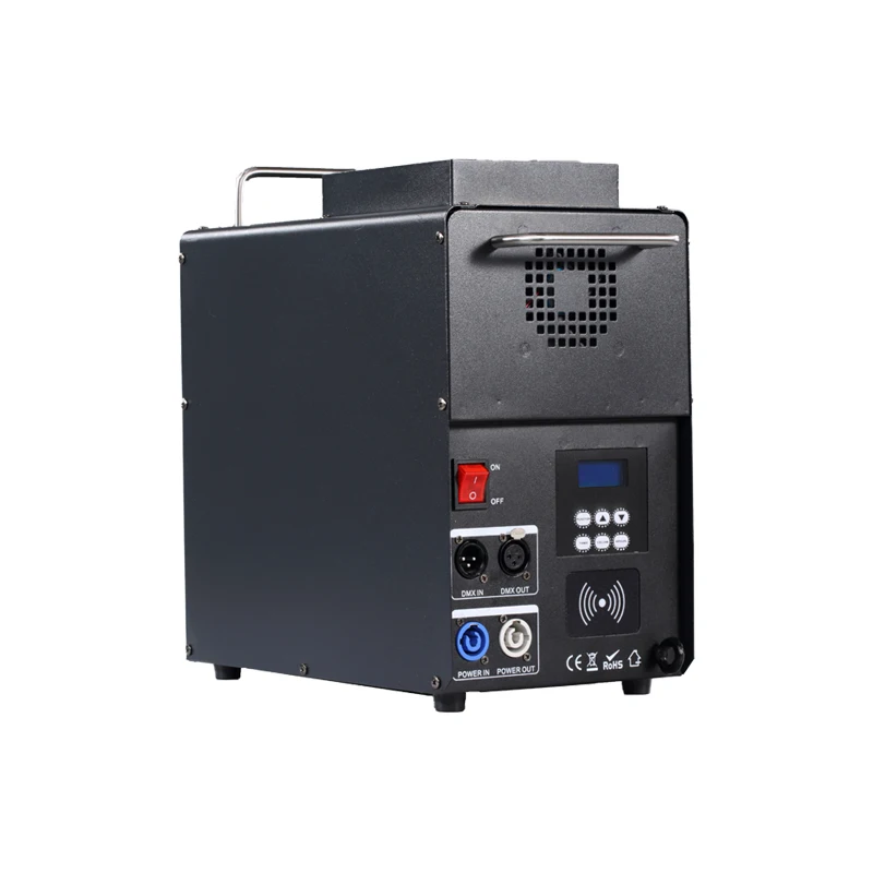 
DJ stage disco Karaoke 1500W vertical with led lights smoke machine wireless remote dmx controller special effects for parties 