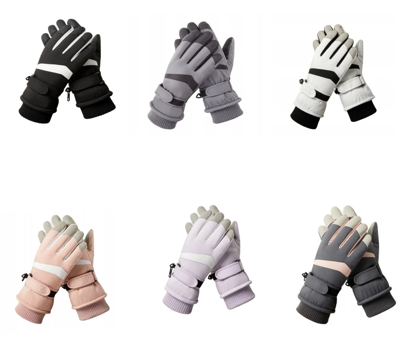 High quality ski snowboard snow touchntuff wholesale touchscreen moto biker winter gloves warm custom ski gloves