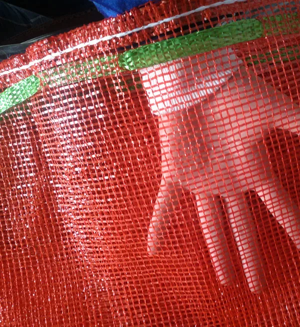 PP Leno mesh bag for potato and onion
